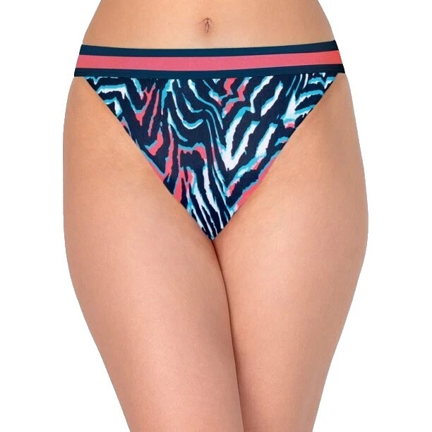 Mezcla de Algodón Bragas Bikini Estampado de Animales para Mujer