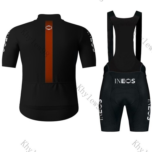 2025 Men's Cycling Jersey Suits Short Sleeves Team Bike Road Gel Bib Pants Set - Picture 50 of 52