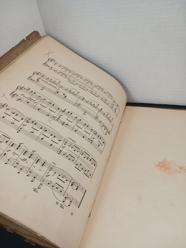 Antik 1912 Vintage Taschenbuch Herbstskizzen Klaviereindrücke geborgen - Bild 9 von 14