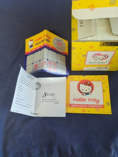 Hello Kitty 'Teatime Twosome' Figurine  Sanrio Vanmark HK89214 Vintage 1997 - Picture 11 of 11