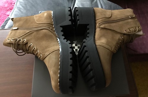 Vince Camuto Cuero Para Mujer Mecale Botas de Combate Cornejo 12M - Imagen 6 de 14