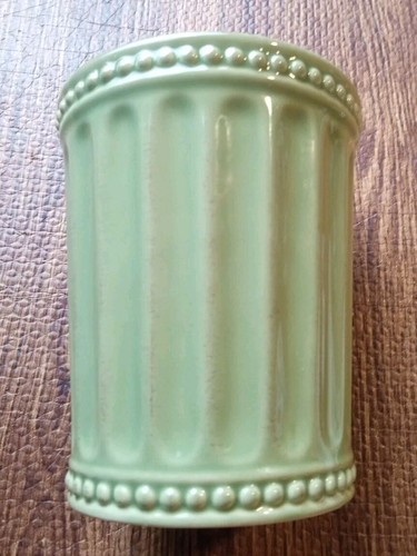Homestead by at home, Green sealed top Coffee/Sugar Canister 7"