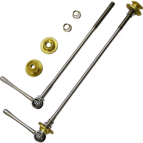 POP-PRODUCTS QuickRelease-Set MTB Golden Gold POP-PRODUCTS QuickRelease-Set MTB Golden Gold