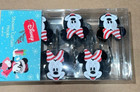 DISNEY MINNIE MOUSE CHRISTMAS SHOWER HOOKS (12 HOOKS) NEW