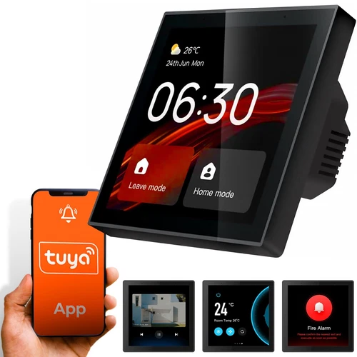 Control Panel Smart Wandschalter Touch Display APPSteuerung Lichtschalter Tuya