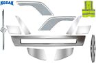 Chrome Trim Set - Center Bumper, Air Intake Vents and other Volvo Vnl 2016-2017