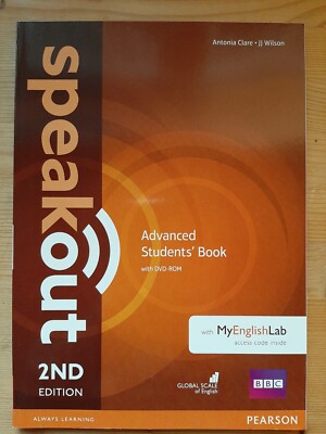 Speakout 2ed Advanced Student's Book & DVD-ROM + MyEnglishLab | 2016 |