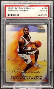 Antawn Jamison 1998 Skybox Premium  235 Rookie PSA 9 MINT RC TOTAL POP UNDER 💯 