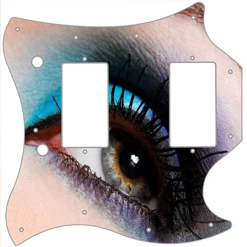 SG Standard Pickguard Custom Gibson Graphical Guitar Scratch Plate Eye Makeup
