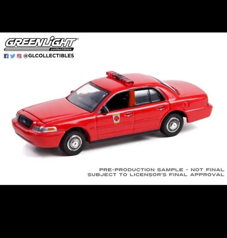 Greenlight 2001 Ford Crown Victoria Police Test & Evaluation