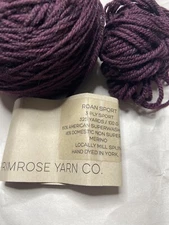 Primrose Yarn Co. Roan Sport 55g / 100% Wool / 178yds / Zodiac Colorway 