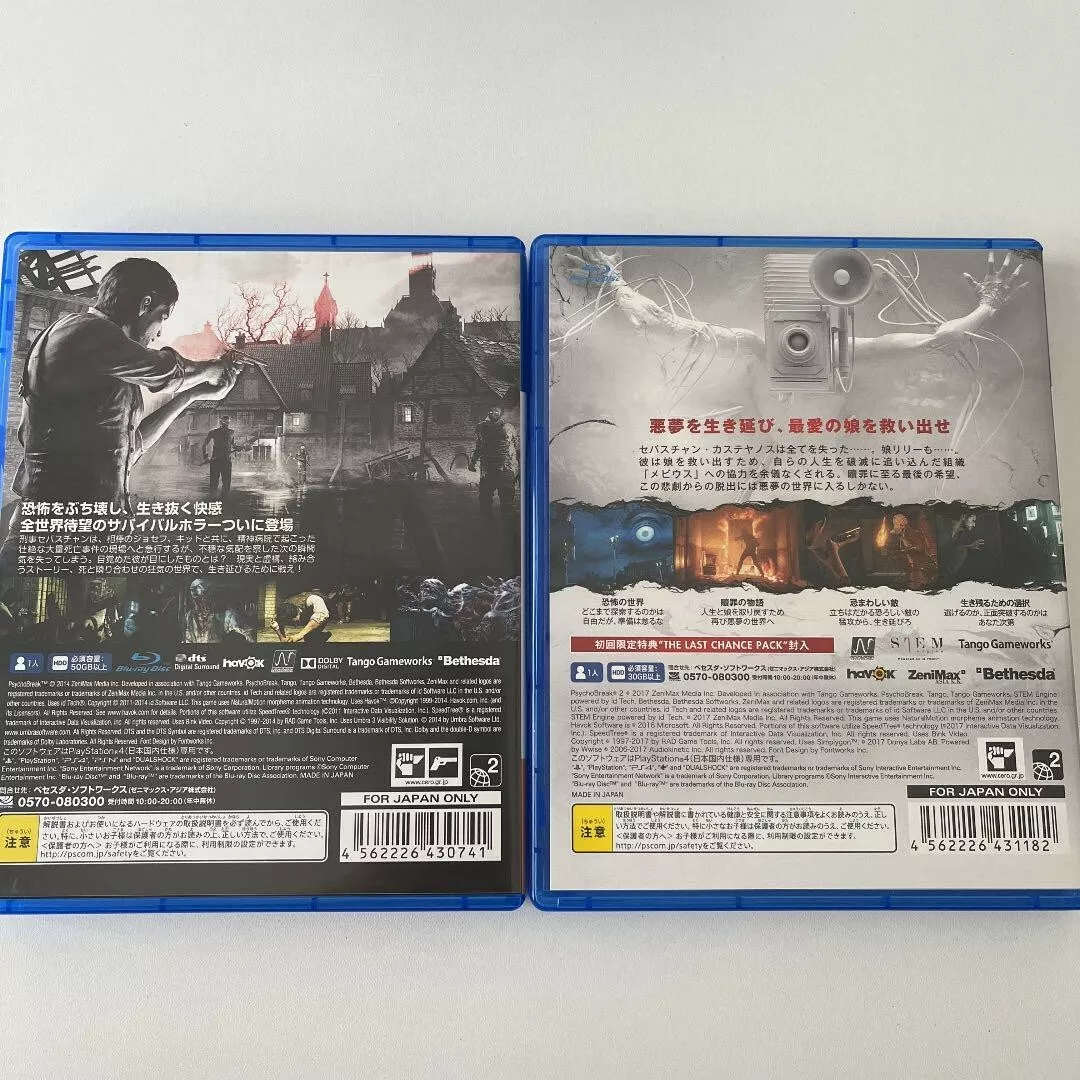 Replacement Case ONLY for) THE EVIL WITHIN PLAYSTATION 4 PS4