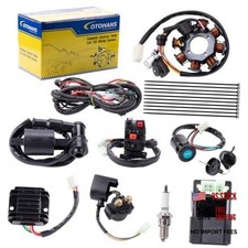 Complete Electrics Stator Coil CDI Wiring Harness with Full Copper Wire for 4