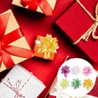 120 stücke Festival Geschenk Bögen Dekoration Geschenk Packing Ribbon Geschenk