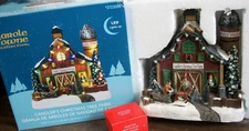 Carole Towne Christmas Village Chandlers Christmas Tree Farm LED Lights Up  2021