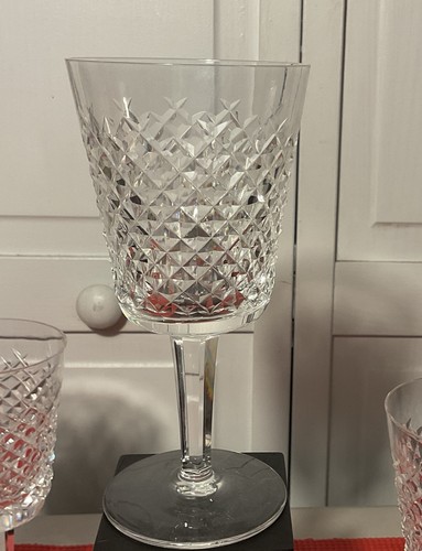 "Cuatro copas de agua de cristal Waterford Alana 6 7/8""" - Imagen 2 de 7