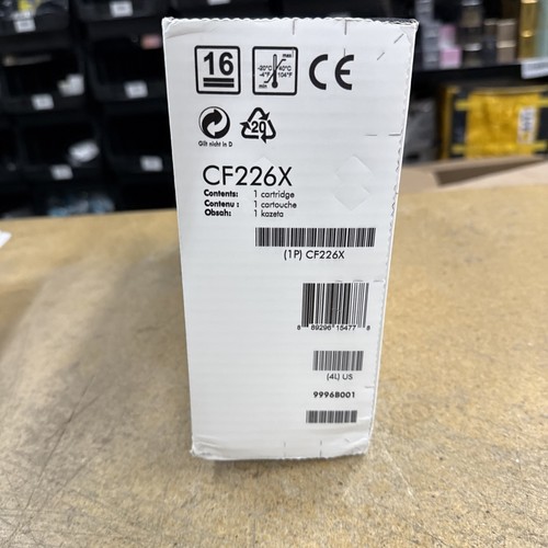 CARTOUCHE DE TONER NOIR HP 26X CF226X - BOÎTE OUVERTE JAMAIS UTILISÉE - Photo 3/9