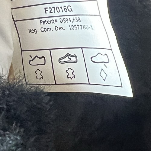 UGG schwarze hohe Wildleder-Winterstiefel Lammfellfutter Damengröße 8 NUR EIN LINKER SCHUH - Bild 8 von 8