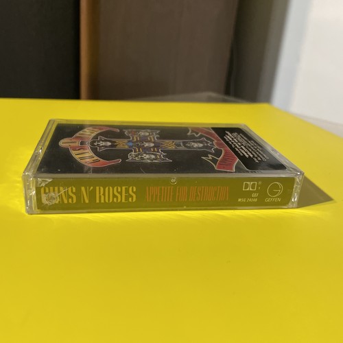 GUNS N’ ROSES appetite for destruction NEW PROMO US CASSETTE W/DEADPOOL HYPE - Picture 3 of 3