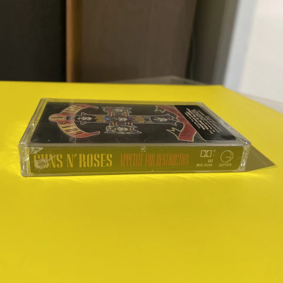 GUNS N’ ROSES appetite for destruction NEW PROMO US CASSETTE W/DEADPOOL HYPE - Image 3 of 3