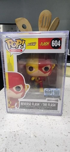 Funko Pop! DC #604 Reverse Flash / The Flash Limited Edition 5000 w/ Protector