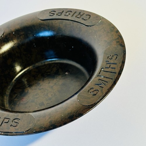 Ciotola Pubblicitaria Bachelite Marrone d’Epoca Smith's Crisps Anni ‘30 - Imagen 13 de 22