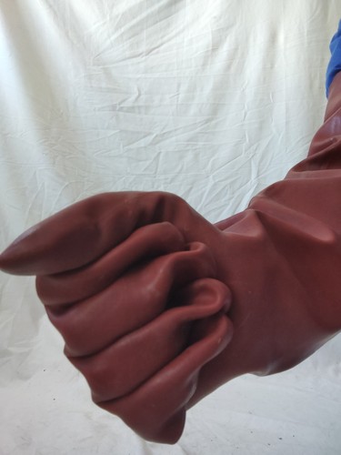 Rubber Gummi Caucho Guantes De Goma Látex Vintage - Imagen 2 de 16