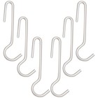 RANGE KLEEN® Narrow Pot Rack Hooks for Wood Pot Racks, Chrome, 6 Count