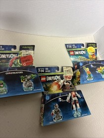 lego lot of 3 sealed Dimensions ghostbusters 71241 Dc comics 71210 & 71237