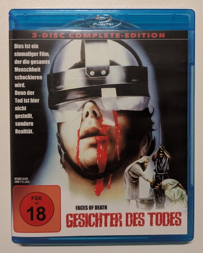 Gesichter des Todes - 3 Disc Complete Edition [3 Blu-rays] Zustand neuwertig - Bild 1 von 3