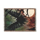 Mothman Woven Blanket | Gift for Cryptid Lovers!!