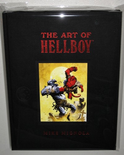 The Art of Hellboy 2003 1st Edition HC NM+ in MYLAR PRISTINE! 10 HD pix versichert
