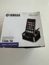 Yamaha YDS-12 Universal Dock for iPod iPhone 30-Pin - New BNIB unused