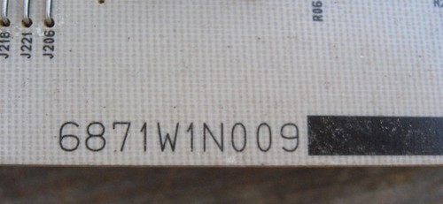 LG Range Display Control Board 6871W1N009E 6871W1N009 - Picture 4 of 4