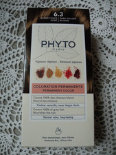 coloration permanente cheveux Phyto Paris 6,3 blond foncé doré neuf