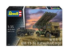 REVELL 03338 véhicule BM-13-16 on WOT8 BM-13-16 Katyusha/Cargo 1/35