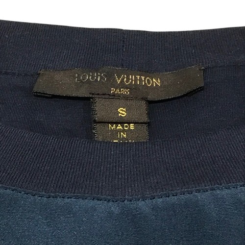 LOUIS VUITTON Long-sleeved cut-and-sew RW142W FSTS2181L Green Blue SizeS 240625 - Imagen 6 de 7
