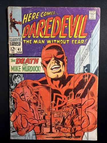 Daredevil #41 1968 Silver Age 1st Print Vintage Marvel Comics Fair *A3