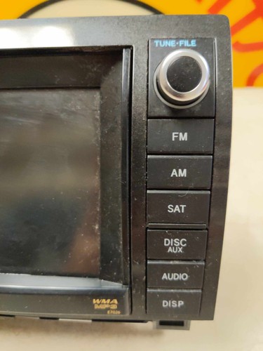10 11 12 2013 TOYOTA TUNDRA 861200C330 RADIO DISPLAY RECEIVER AM FM CD NAVIGATIO - Picture 11 of 11