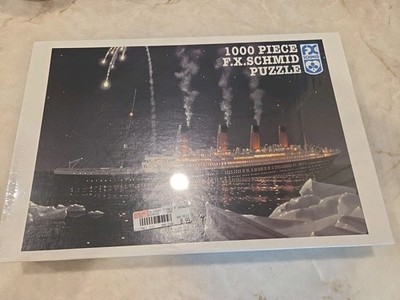 1996 Titanic 1000 Piece FX Schmid Puzzle, 26.5'' x 17.25'' Size (New/Sealed)