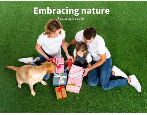 Marlow Artificial Grass Flooring Mat Synthetic Turf Outdoor Garden Lawn 17-40mm - Picture 2 of 59