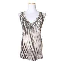 Roberto Cavalli Class Beaded Tank Top 44, 55 75079575