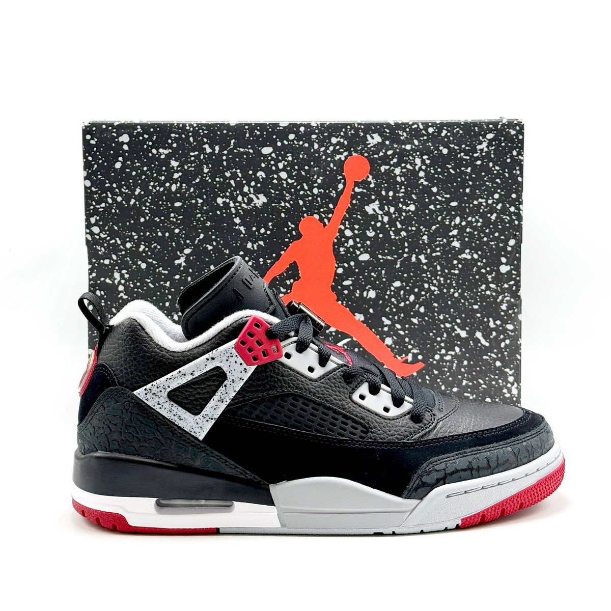 Size 9 - Air Jordan Spizike Black Cement for sale online | eBay