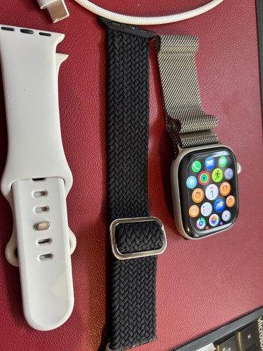 Apple Watch Series 10 GPS Cellular 46mm, Silber, Apple Milainese Armband S/M LTE - Bild 10 von 11