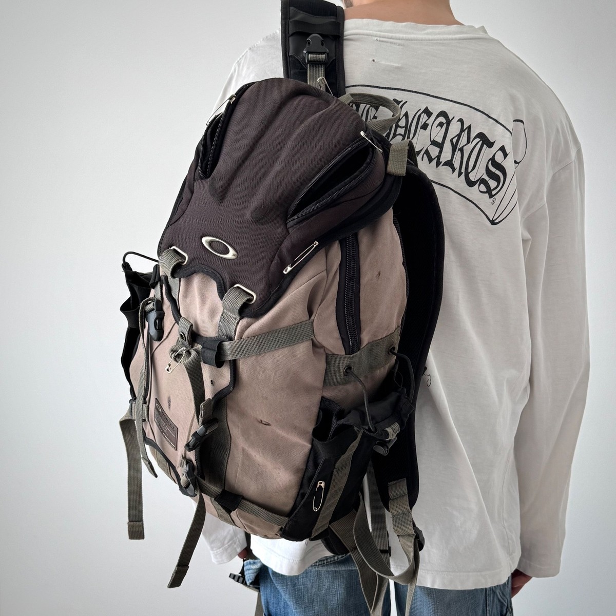 バッグ Oakley icon tactical backpack 90s 00s Vintage 00s Oakley Tactical Icon Faded Backpack | eBay