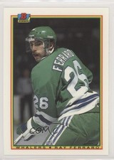 1990-91 Bowman Tiffany Ray Ferraro #258 b2j