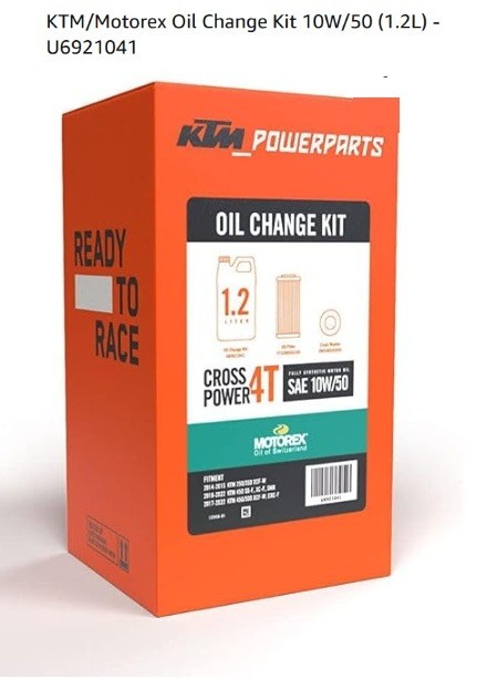Change Kit 10w50 Synthetic Oil Filter Crush Washer 2014 2024