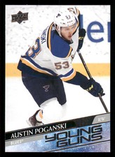 2020-21 Upper Deck #460 Austin Poganski Young Guns RC