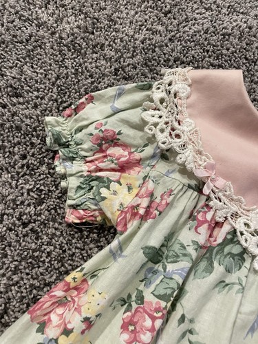 Vintage Girls Size 18M Rare Editions Floral Dress SEE PHOTOS - Picture 3 of 9