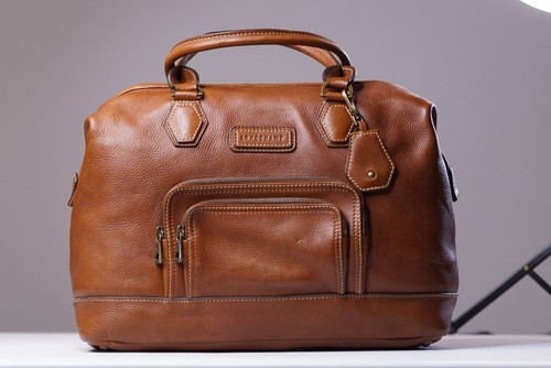 Longchamp Legende Handtasche braun Leder Frankreich